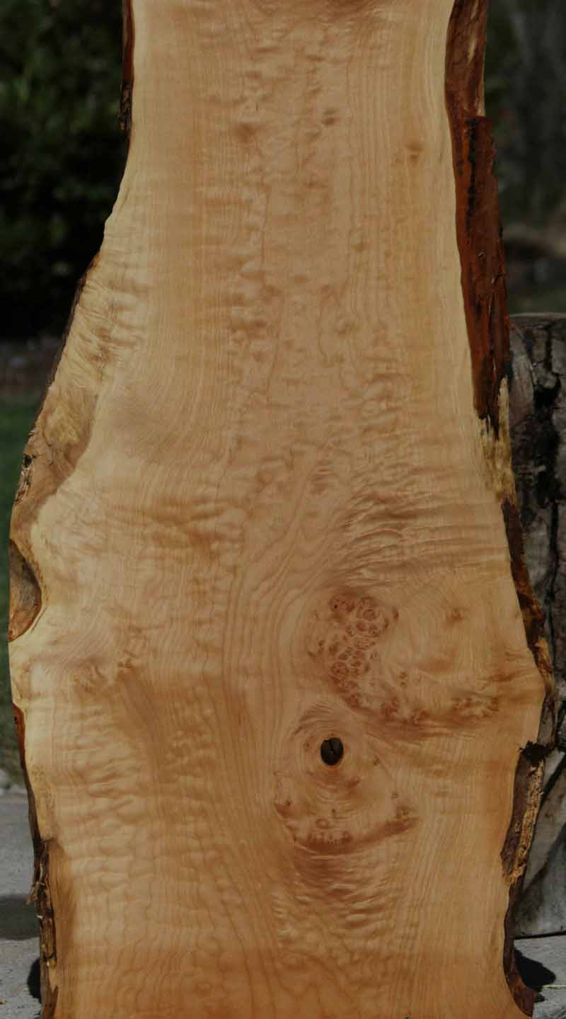 Figured Maple Lumber