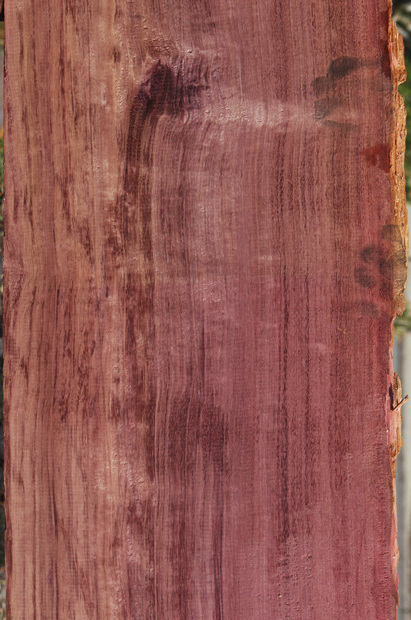 Live Edge Purpleheart Lumber