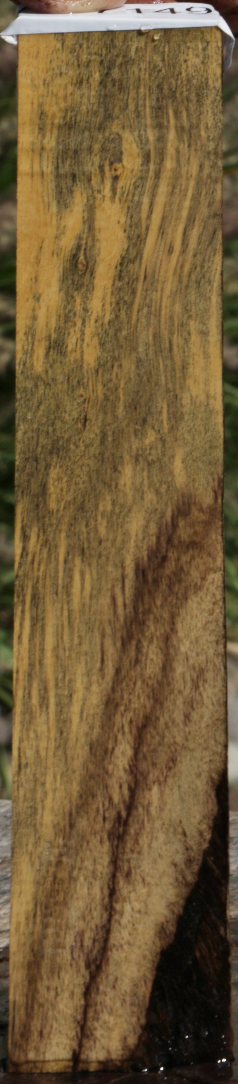 Black and White Ebony Lumber