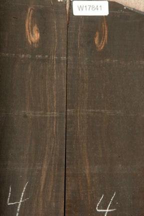 Gabon Ebony Guitar Back and Sides