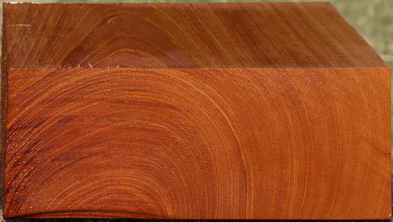 Ribbon Figured Fiddleback Honduras Mahogany Bowl Blank