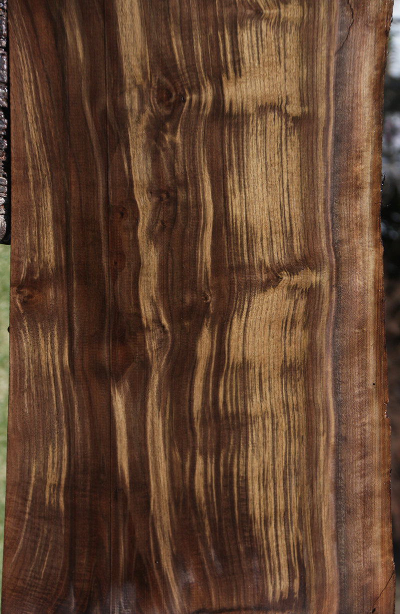 Extra Fancy Claro Walnut Live Edge Lumber