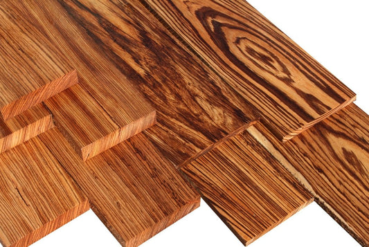 Zebrawood Lumber (12" x 3" x 3/4")