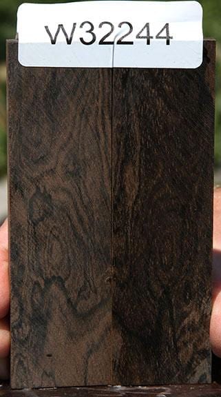 XF Bookmatched Ziricote Knife Scales