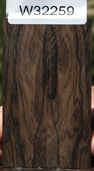 Bookmatched Ziricote Knife Scales