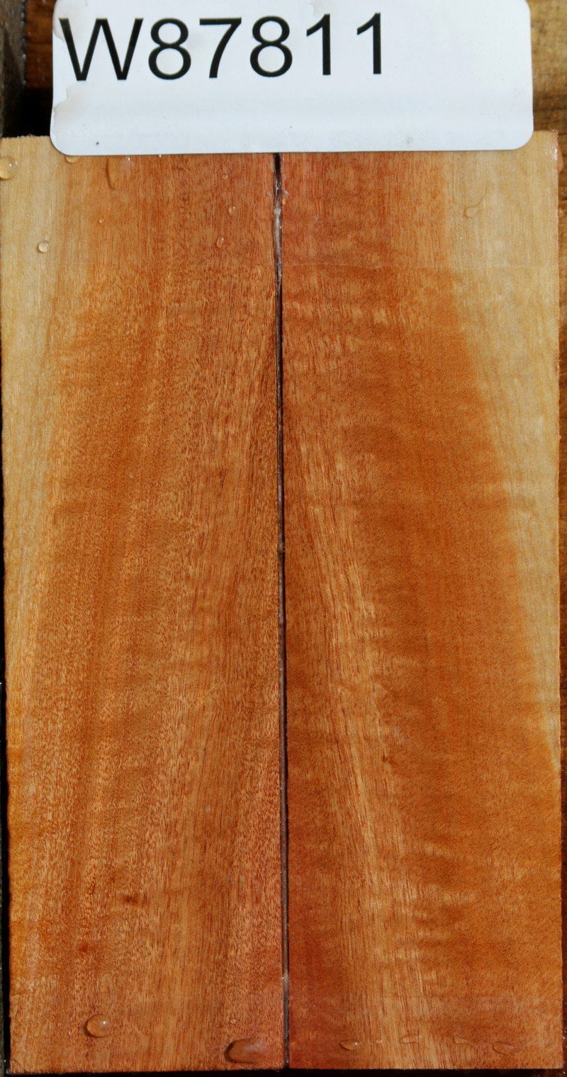 Curly Pink Ivory Knife Scales