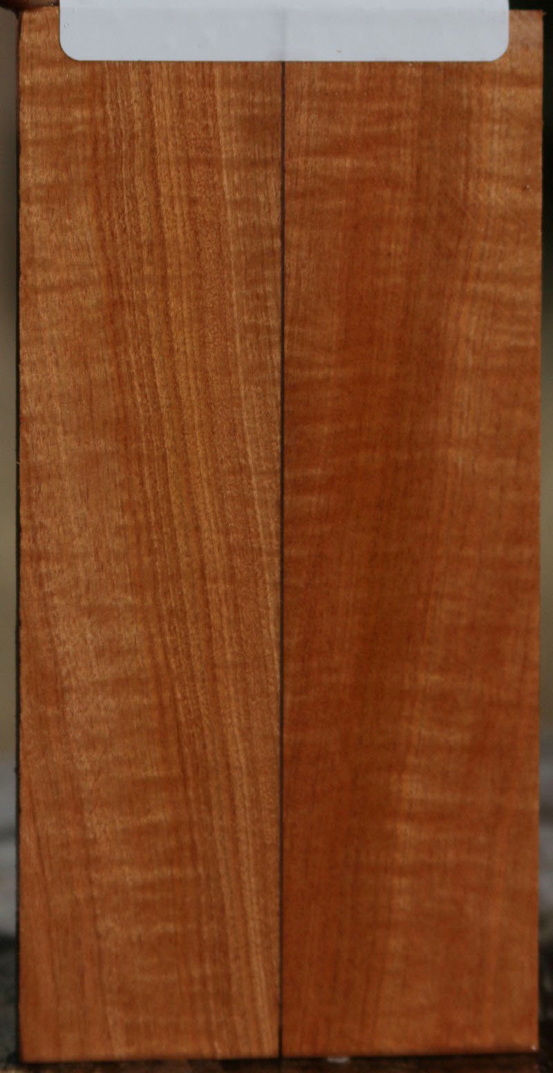 Curly Pink Ivory Knife Scales