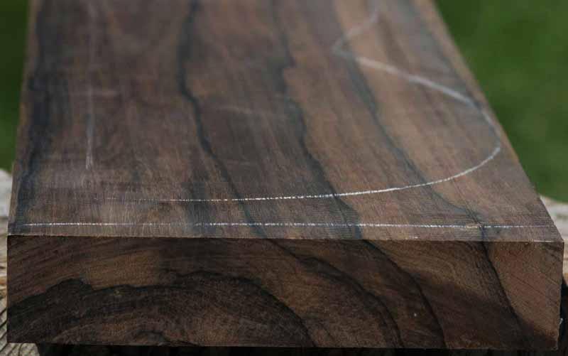 Ziricote Guitar Billet