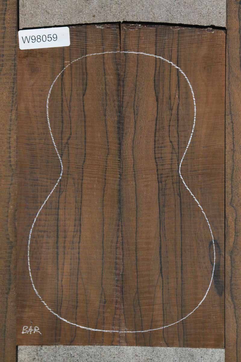 XF Figured Ziricote Baritone Ukulele Set