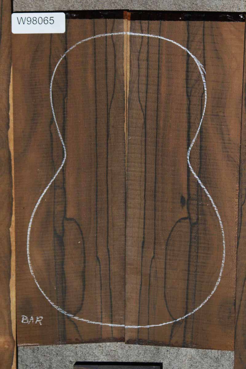 XF Figured Ziricote Baritone Ukulele Set