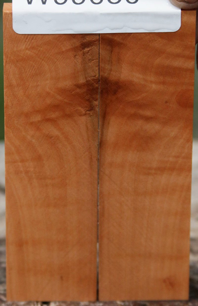 Flamed Swiss Pear Knife Scales