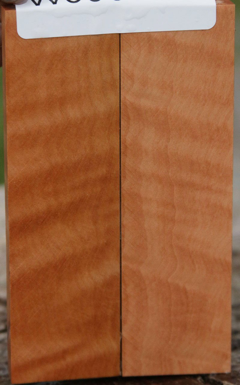 Flamed Swiss Pear Knife Scales