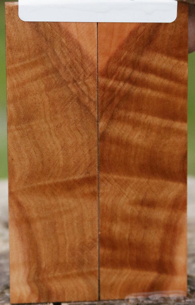 Flamed Swiss Pear Knife Scales