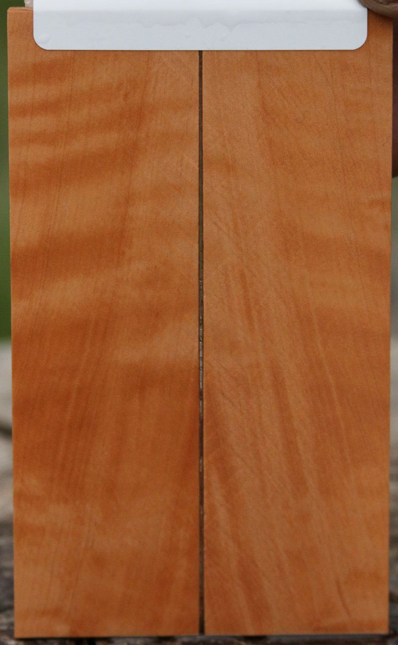 Flamed Swiss Pear Knife Scales