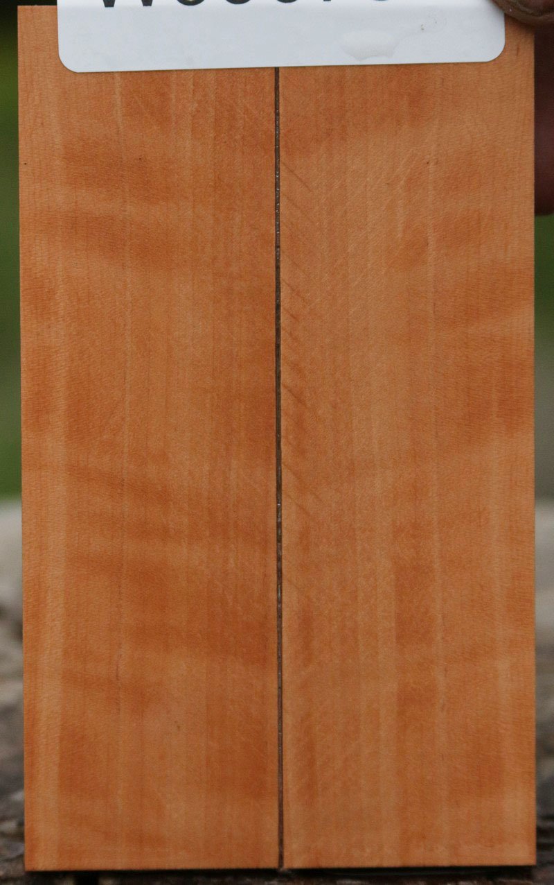 Flamed Swiss Pear Knife Scales