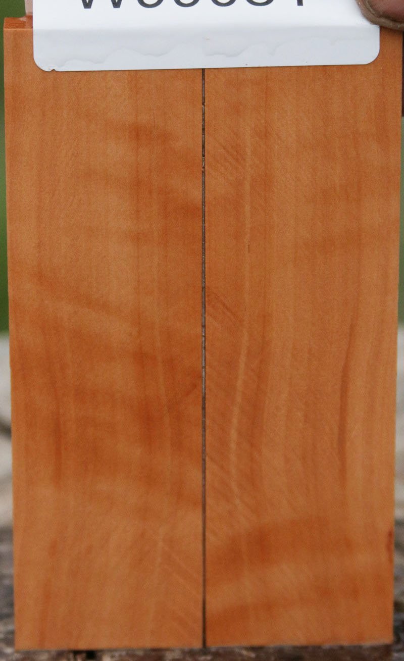 Flamed Swiss Pear Knife Scales