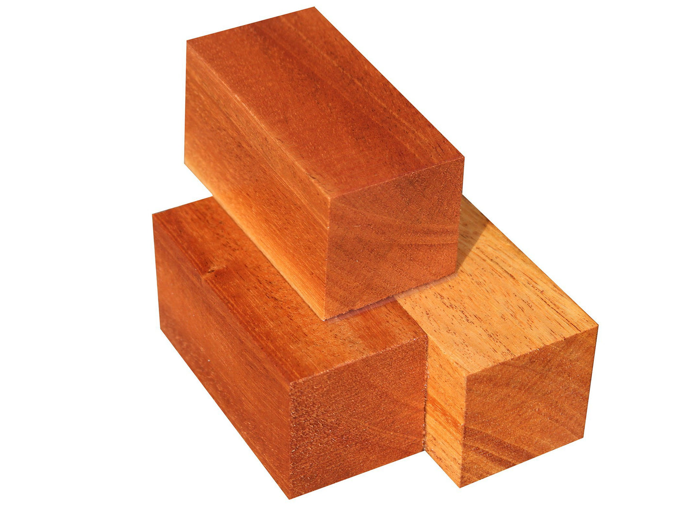 African Mahogany Bottle Stopper (3" x 1-1/2" x 1-1/2")