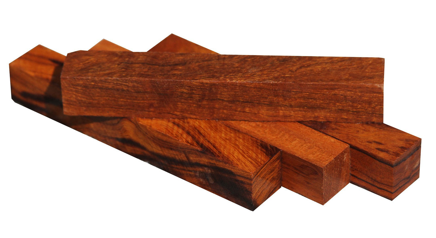 Classic Golden Contrast Desert Ironwood Pen Blank (5 Pack) - 3/4”