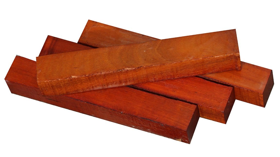 Pernambuco Pen Blank (5 Pack) - 3/4"