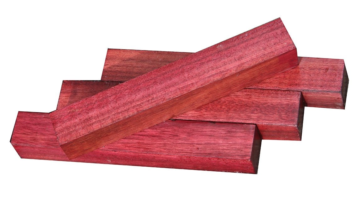 Purpleheart Pen Blank (5 Pack) - 3/4"