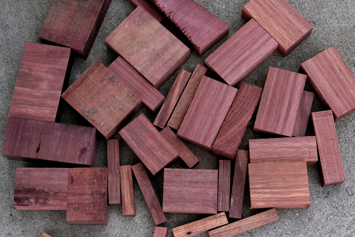 Purpleheart Cut Offs - Medium Box (MFRB)