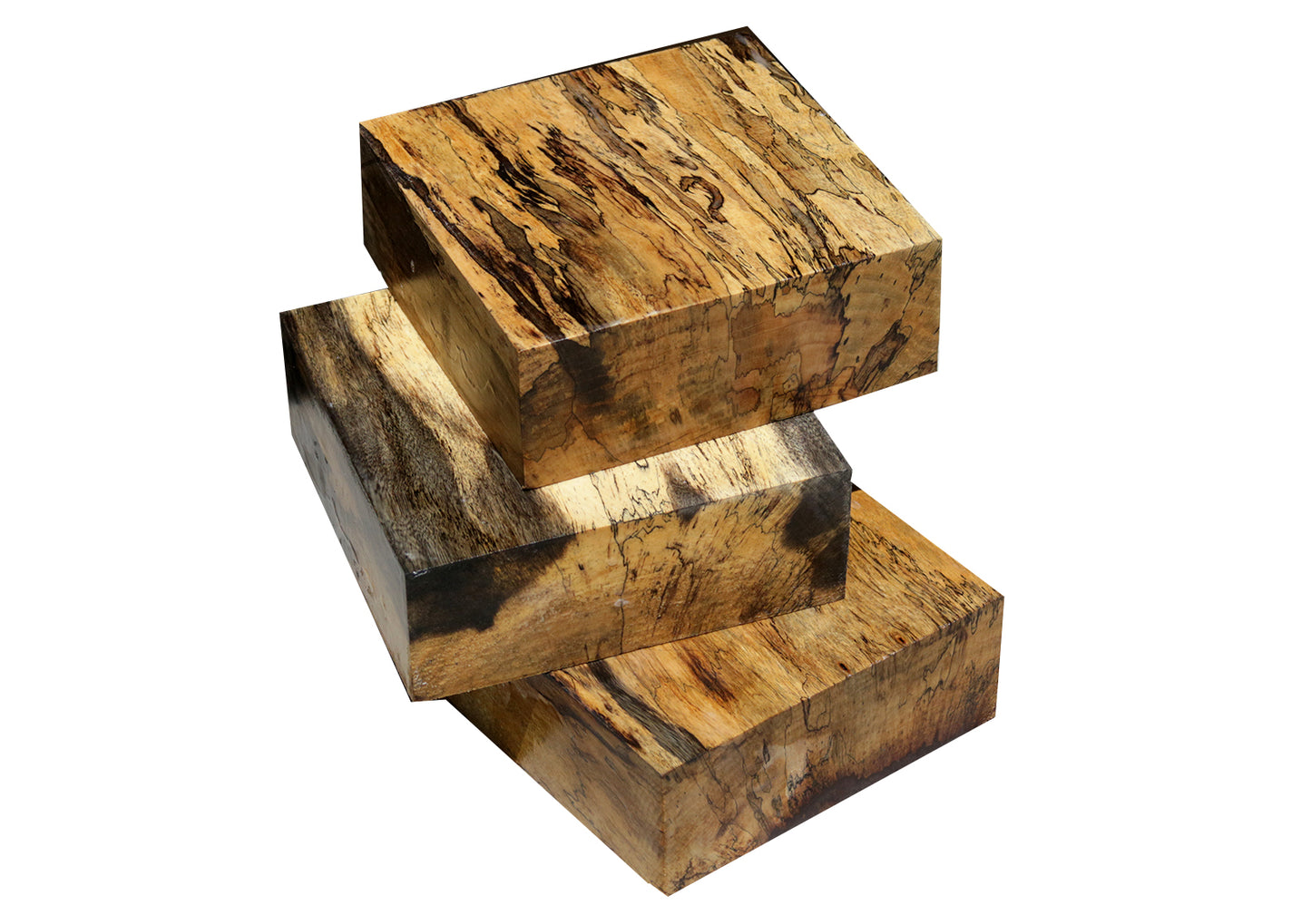 Spalted Tamarind Bowl Blank (8" x 8" x 3")