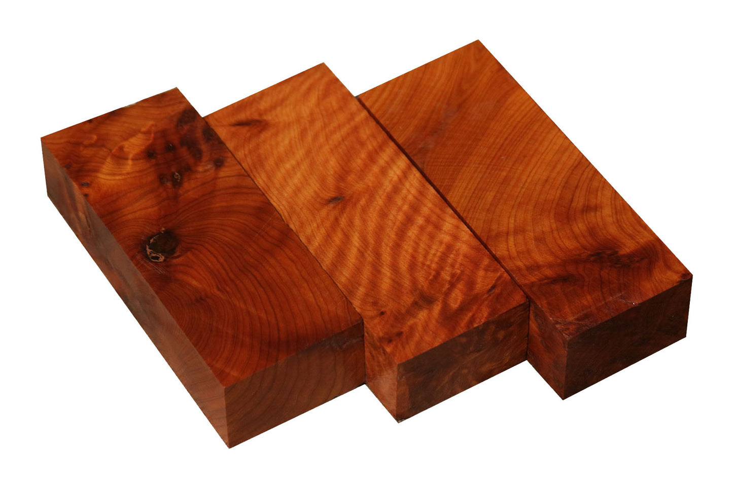 Thuya Burl Knife Blank, Standard (5" x 2" x 1")