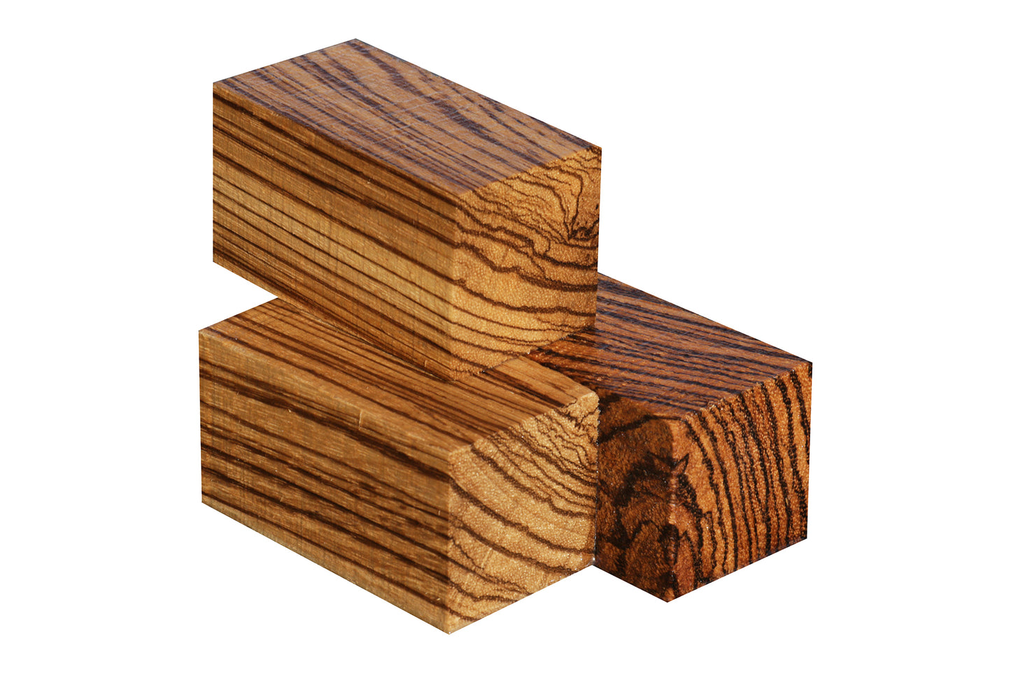 Zebrawood Bottle Stopper (3" x 1-1/2" x 1-1/2")