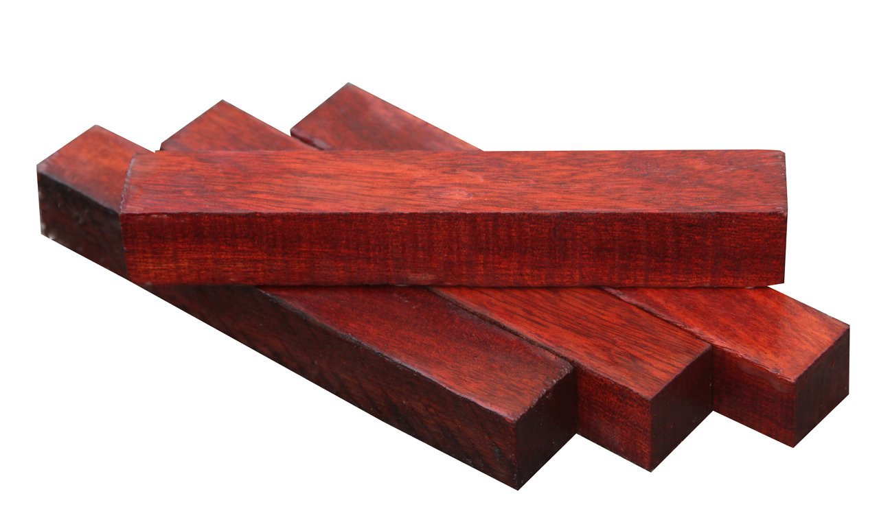 Bloodwood Pen Blank (5 Pack) - 3/4"