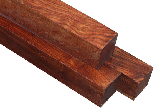Chechen / Caribbean Rosewood Turning Square (12" x 2" x 2")