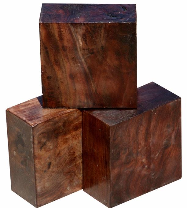 Claro Walnut Bowl Blank (4" x 4" x 2")