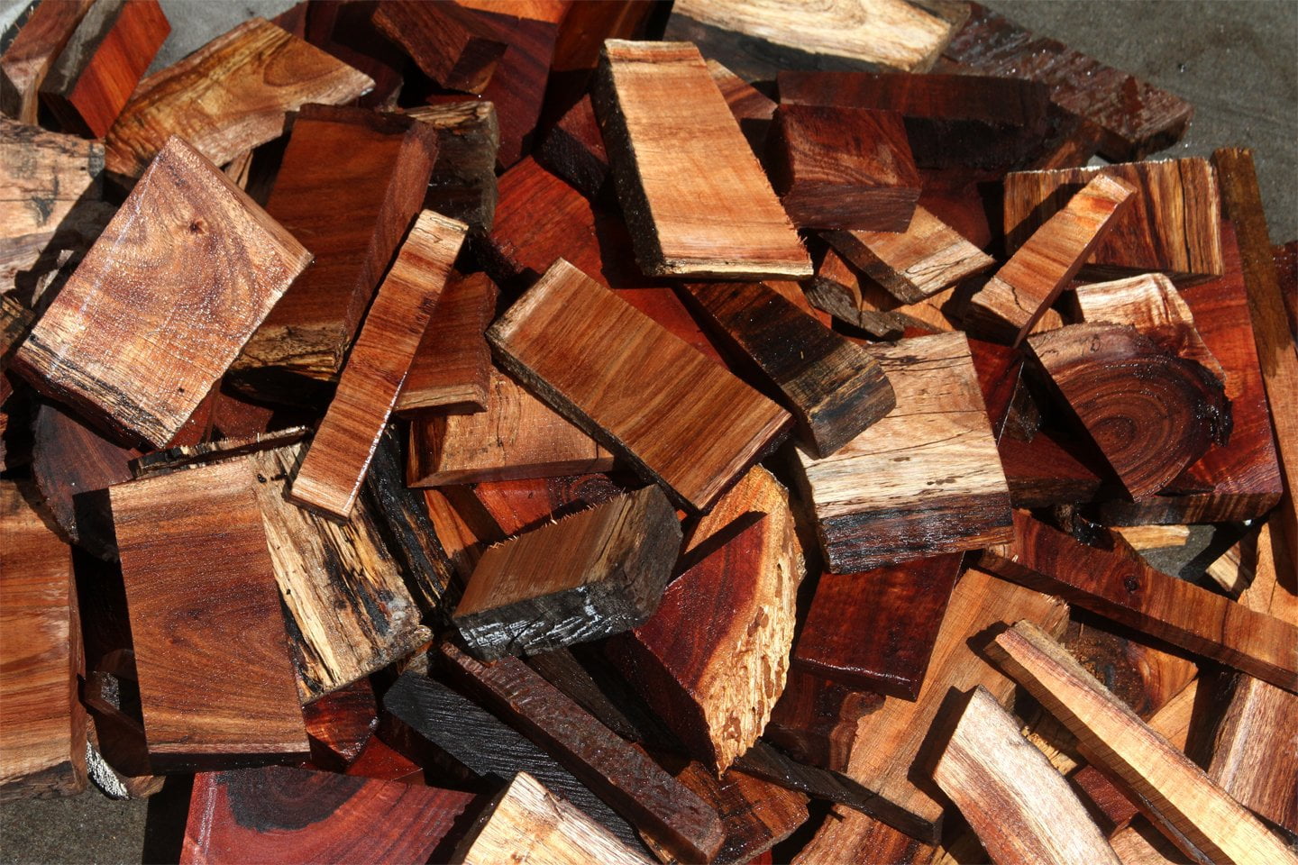 Hawaiian Koa Cut Offs - Medium Box (MFRB)