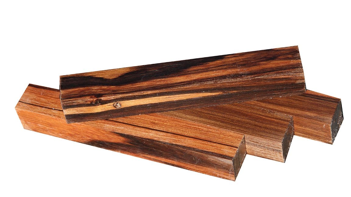 Monterillo Rosewood Pen Blank (5 Pack) - 3/4"