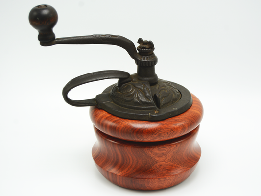 1088's Antique Coffee Grinder in Bloodwood