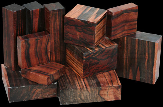 Black Variegated Borneo Ebony
