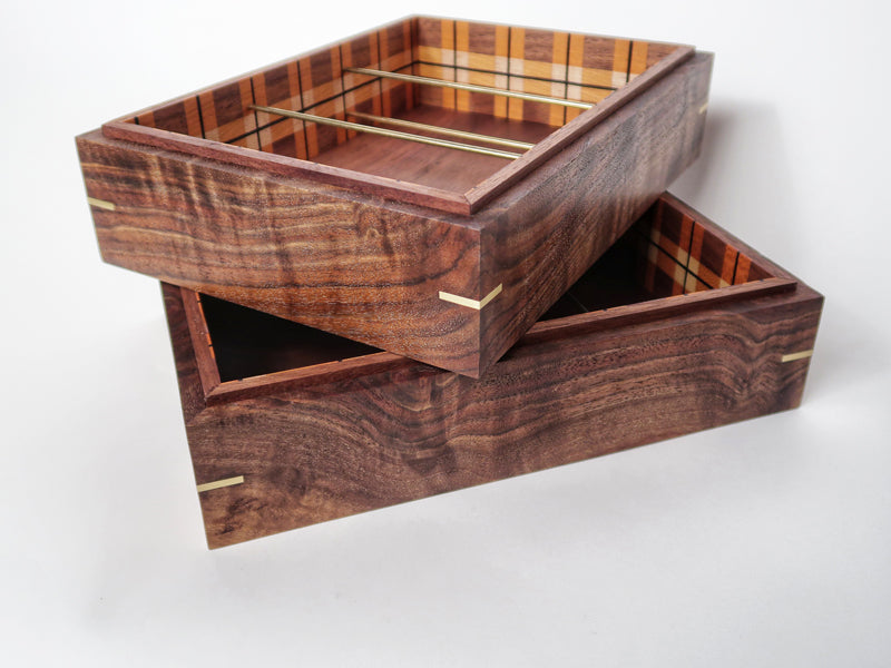 Claro Walnut Tea Box – Cook Woods