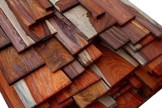 Colorful Cocobolo Rosewood – Exclusive Offering!