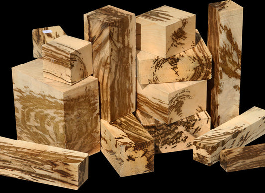 Black Veined Spalted Hackberry