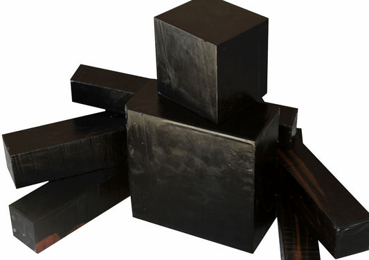Gabon Ebony Turning Wood ~ Blackest Color Ever!