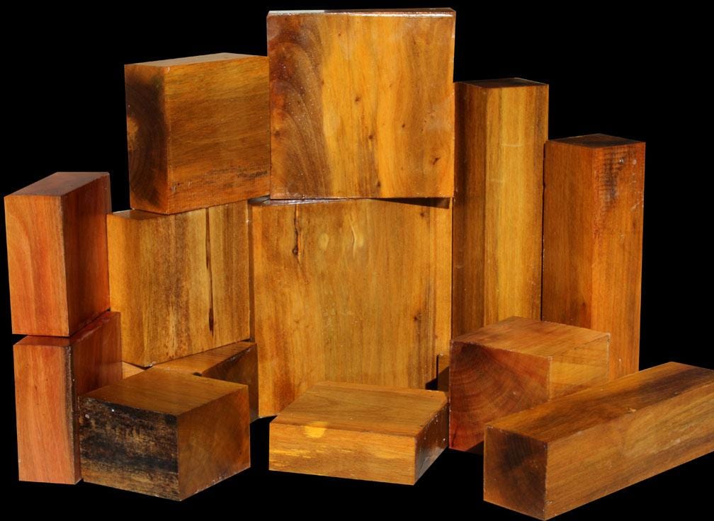 Brilliant Southeast Asian Sunset wood ~ Lustrous Polish!