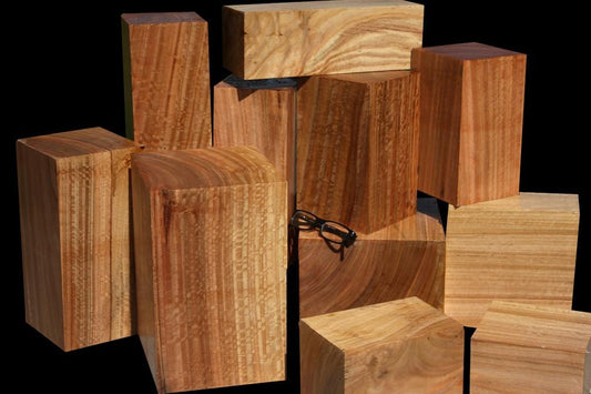 Lathe Magnet: Beeswing Figured Tasmanian Eucalyptus