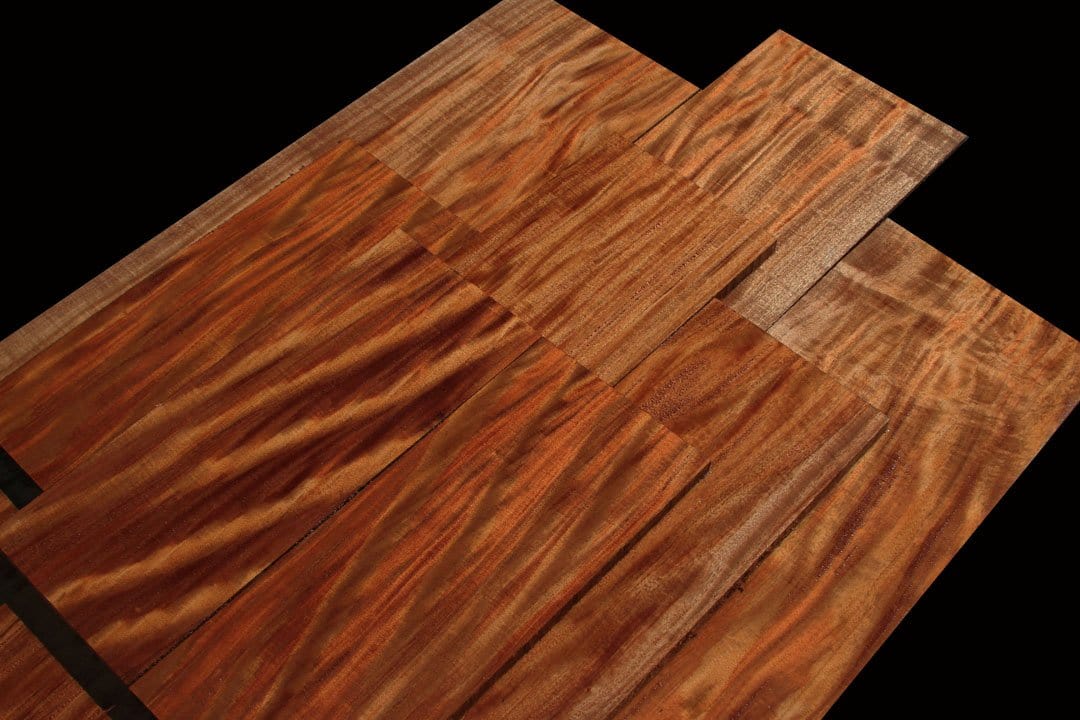 Uniquely Figured African Mahogany Bookmatched Sets