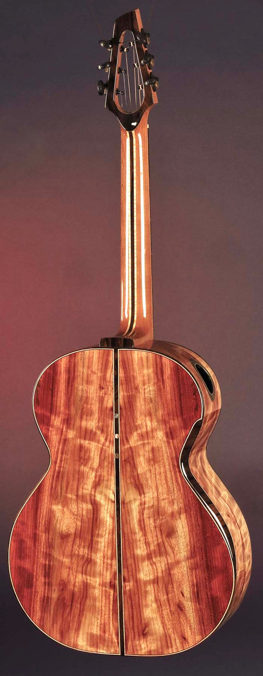 Edwinson Consort 000 Acoustic Guitar in Bacon Figure Padauk