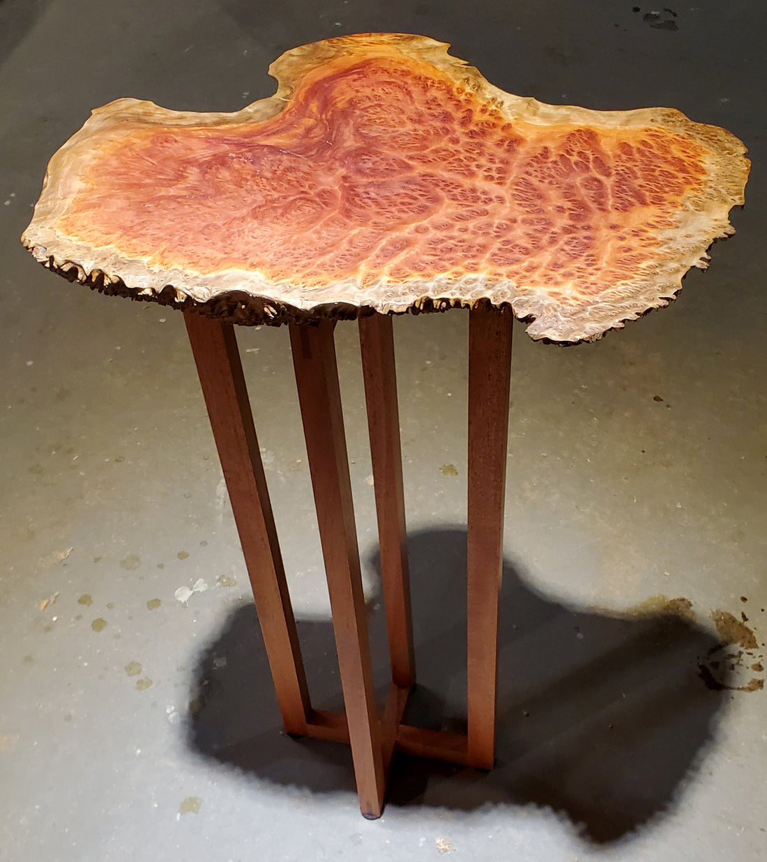 African Burl Table