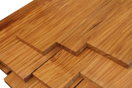 Quarter Sawn, Figured African Afrormosia