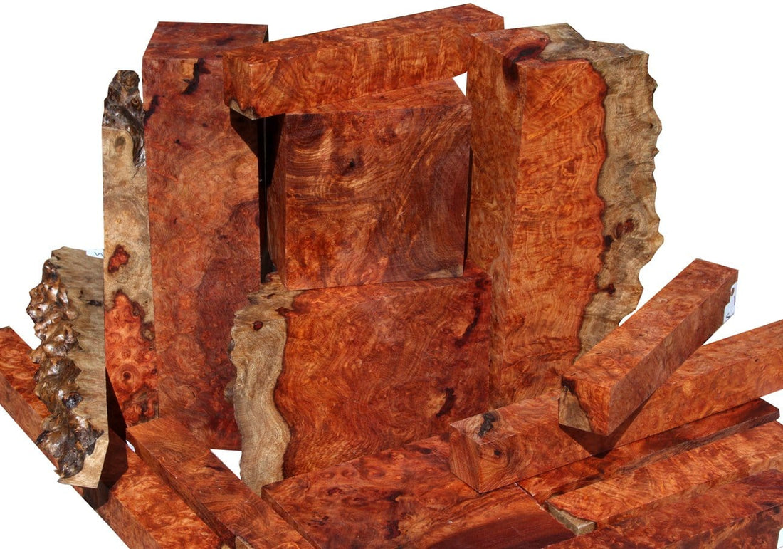 Twisting things up with Amboyna Burl!