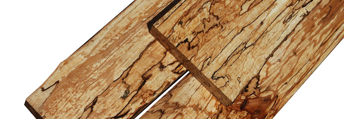 Spalted Alder Lumber