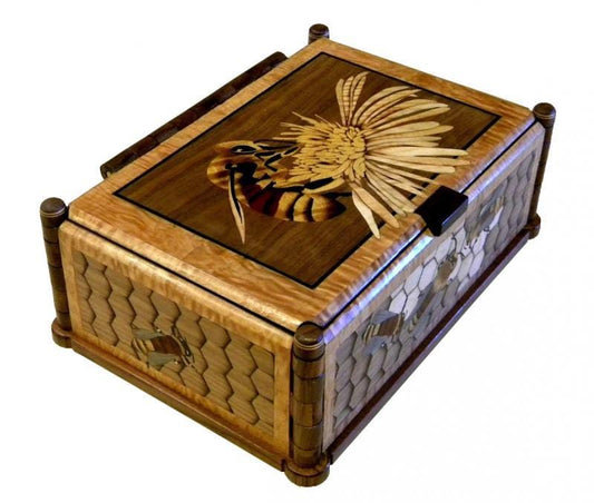 Bee and Bird Box (Bee Side Angle)