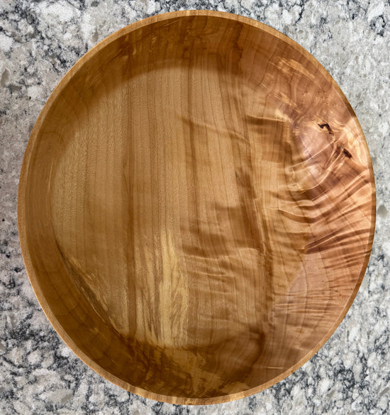 Figured Black Cottonwood Bowl