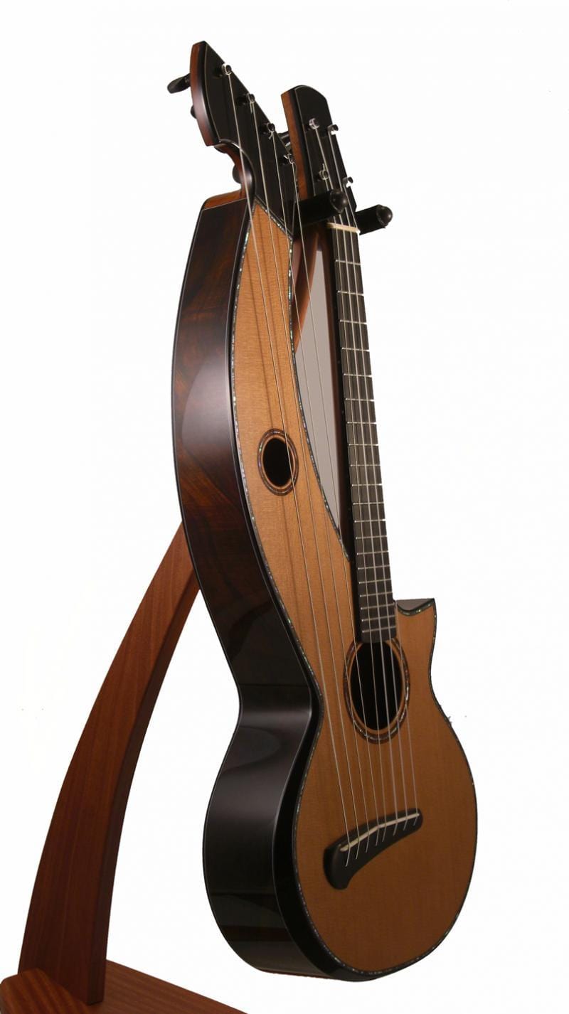 Brazilian Rosewood Harp Ukulele